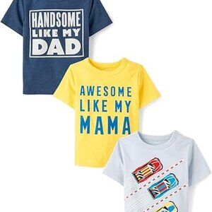 Children's Place, 3 Pack, NWT, 12-18M, Short Sleeve Graphic T-shirts